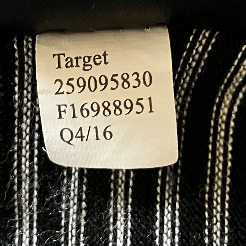 Mossimo Supply Co Black & White Striped T-Shirt Mini Dress-(Modern LG/XL - 42") - Picture 10 of 14